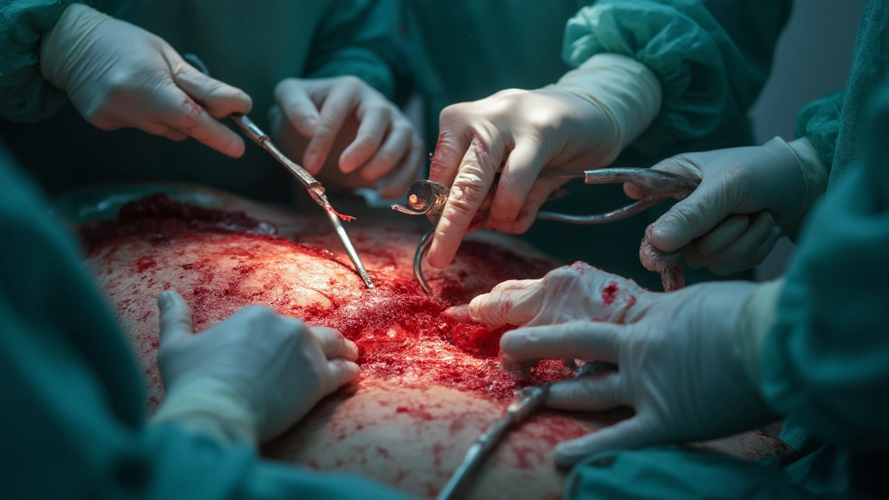 Inside the Operating Room: How Surgeons Tame the Bleeding