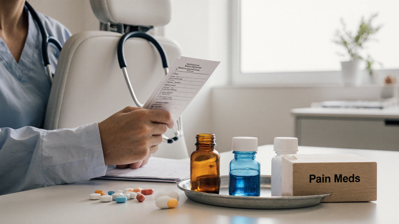 Common Pain Medications Doctors Prescribe: An Overview